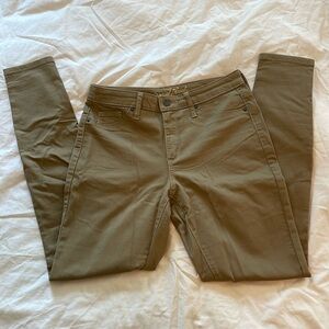 Khaki Jeggings